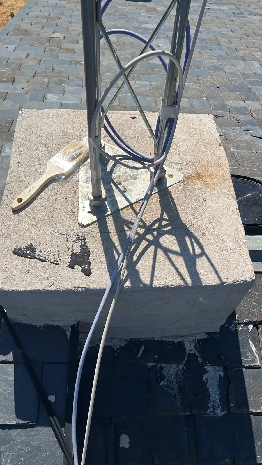 Sellado de anclajes de torreta TDT